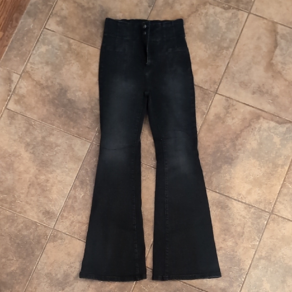 We The Free High Rise Jayde Flare Denim